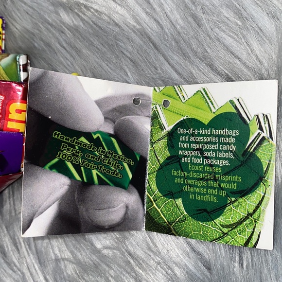 Ecoist Candy Snack Wrapping Clutch Bag Purse - Picture 6 of 6